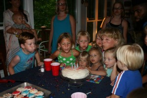 Bday party number one