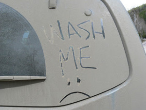 Dirty car