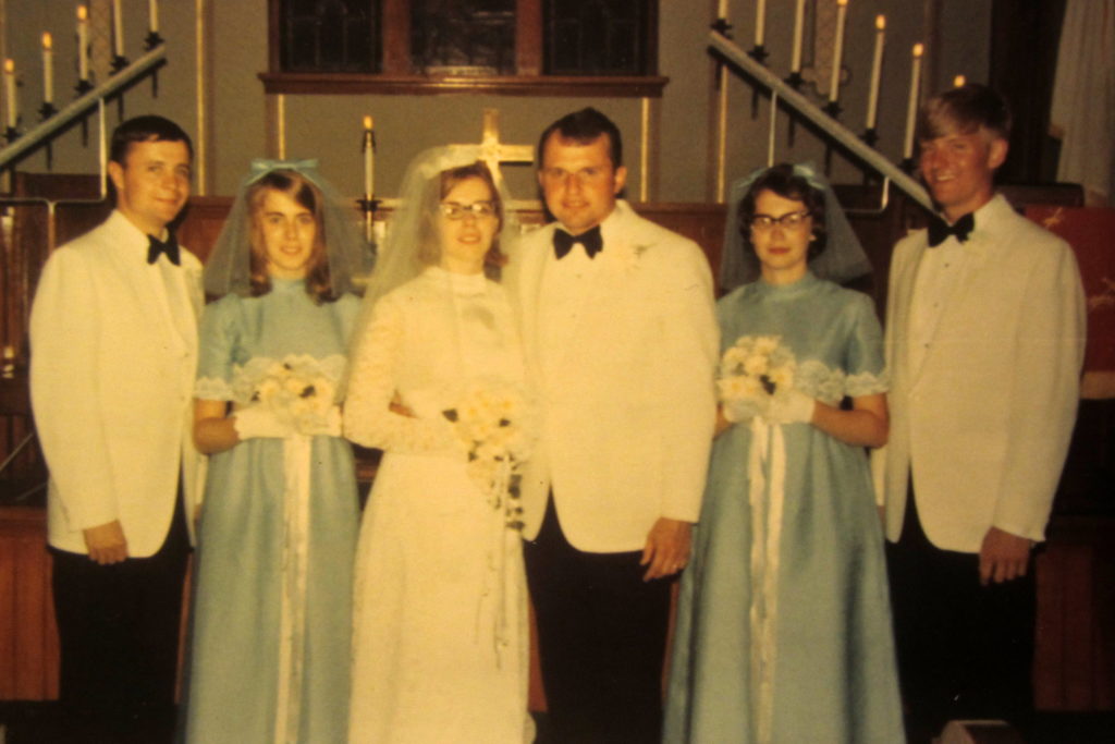 Bob and Roseann's wedding.