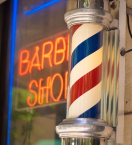 Barber pole.