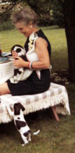 Mom loves the puppies