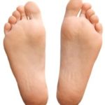 Bare feet