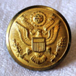 Brass button